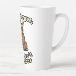 Caneca De Café Latte Forget or Remember
