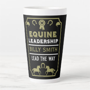 Caneca De Café Latte Formação de liderança em equinos