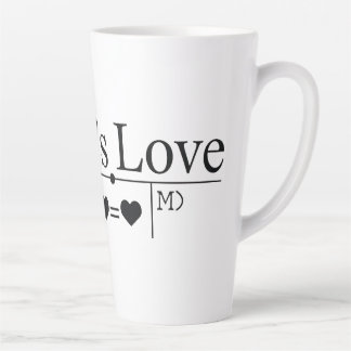 Caneca De Café Latte Fórmula 02 do Amor da Mãe
