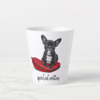 Foto personalizada de cão mimado podre