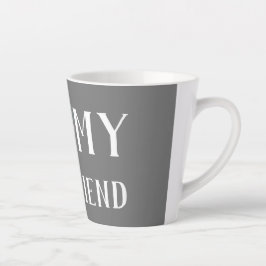 Caneca De Café Latte Foto personalizada personalizada personalizada do