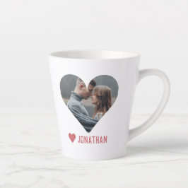 Caneca De Café Latte Foto personalizada personalizada personalizada do
