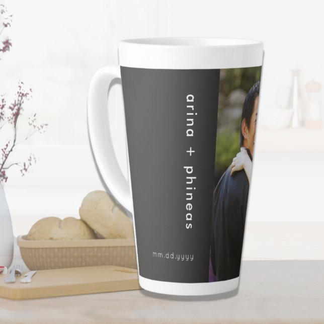Caneca De Café Latte Foto personalizada - Tall Latte Mug (Criador carregado)