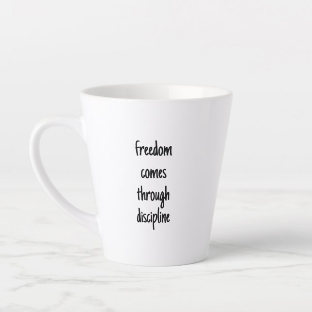 Caneca De Café Latte Freedom Latte Mug (Esquerda)