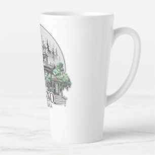 Caneca De Café Latte Fresno City California USA