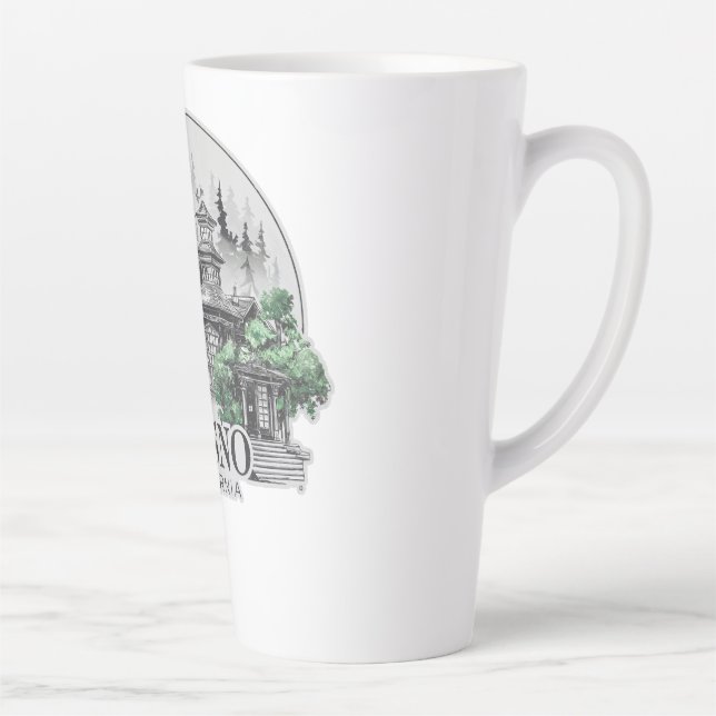 Caneca De Café Latte Fresno City California USA (Direita)