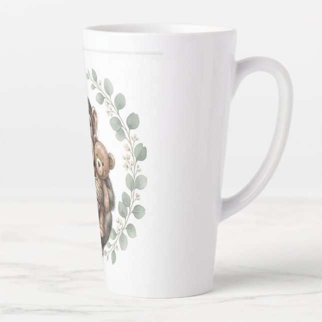 Caneca De Café Latte Friendly monkey mugs,  buy it (Direita)