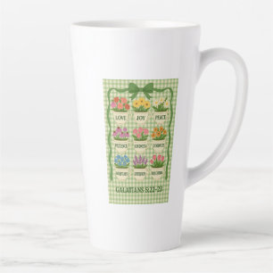 Caneca De Café Latte Fruta de Café da Taça Tea Espirituosa com Flor