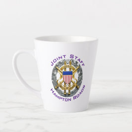 Caneca De Café Latte Funcionarios conjunto - Hampton Roads Latte Mug