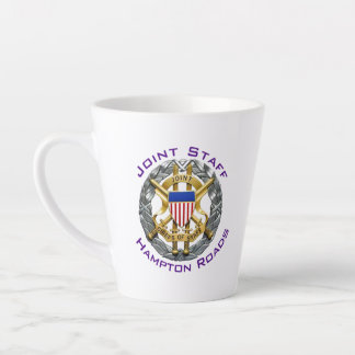 Caneca De Café Latte Funcionarios conjunto - Hampton Roads Latte Mug
