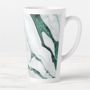 Caneca De Café Latte Fundo de padrão de mármore abstrato da natureza