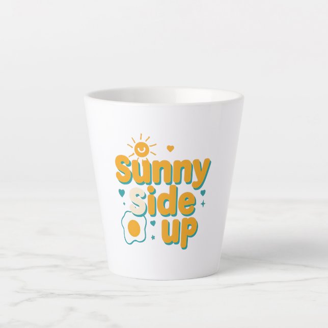 Caneca De Café Latte Funny Breakfast Foodie Quote (Frente)