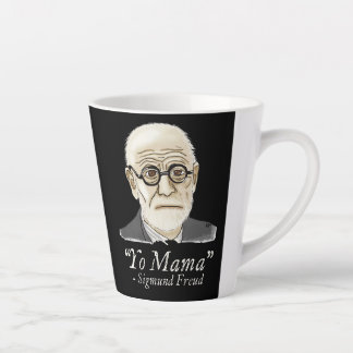 Caneca De Café Latte Funny Freud Psicologia