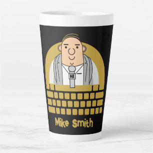 Caneca De Café Latte Gabinete de Recursos Humanos