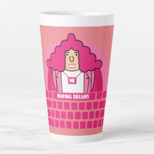 Caneca De Café Latte Gabinete de Recursos Humanos