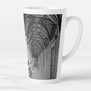 Caneca De Café Latte Galeria Hercule do palácio do Príncipe de Mônaco a
