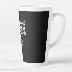 Caneca De Café Latte Galinha Lover   Jogo de frango
