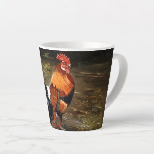 Caneca De Café Latte Galo