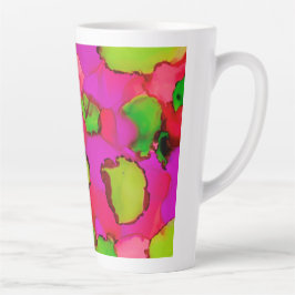 Caneca De Café Latte Garota Doce