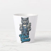 Gatinho Personalizado Fofo da Dobra Escocesa Encan