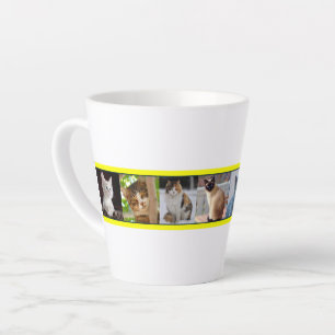 Caneca De Café Latte Gatinhos em todos os lugares