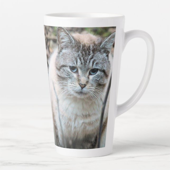 Caneca De Café Latte Gato (Direita)