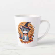 Gato Bonito de Halloween