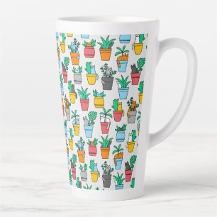 Caneca De Café Latte Gatos nos pântanos