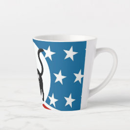 Caneca De Café Latte Gatos para Kamala Design