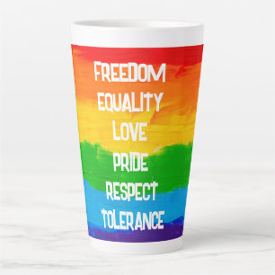 Caneca De Café Latte Gay LGBT lésbica