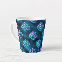 Gem Sea Shels Latte Mug