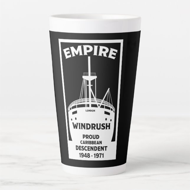 Caneca De Café Latte Generation Windrush (Frente)