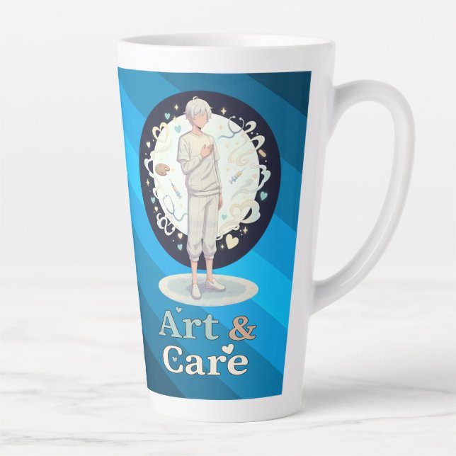 Caneca De Café Latte Gentle Anime Doctor Art (Direita)