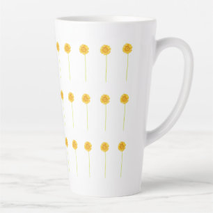 Caneca De Café Latte Gerbera daisy Latte Mug