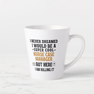 CANECA DE CAFÉ LATTE GERENCIADOR DE CASOS DE ENFERMEIRO