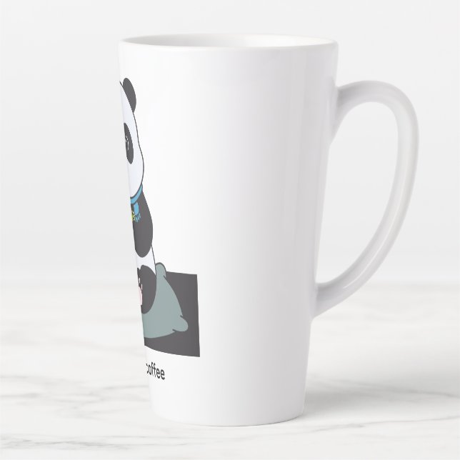 Caneca De Café Latte Get cozy while politely ignoring unwanted opinions (Direita)