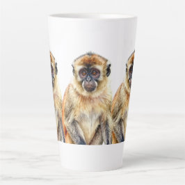 Caneca De Café Latte Gibbon