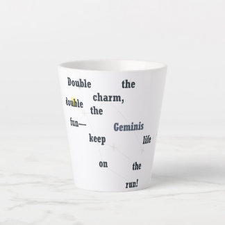 Caneca De Café Latte Gif personalizado de uso diário divertido e inspir