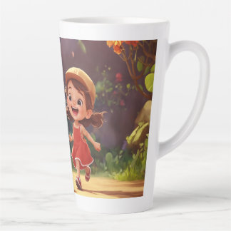 Caneca De Café Latte Giggle Buddies
