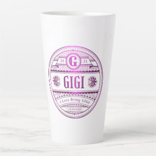 Caneca De Café Latte GIGI doce