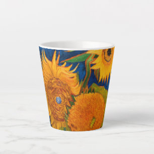 Caneca De Café Latte Girasóis de Van Gogh