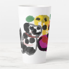 Caneca De Café Latte girassóis da Dalmácia