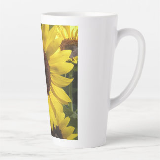 Caneca De Café Latte Girassol