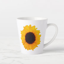 Girassol Laranja Amarelo Negro Floral 4Kate