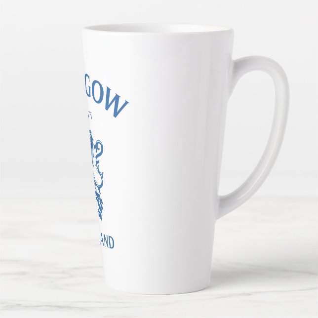 CANECA DE CAFÉ LATTE GLASGOW, ESCÓCIA (Direita)