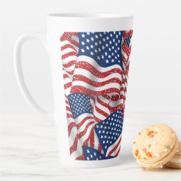 Caneca De Café Latte Glória Antiga - Todos Americanos - Patroit de Band
