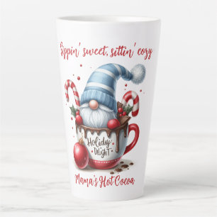 Caneca De Café Latte Gnomo Delícia de Feriado