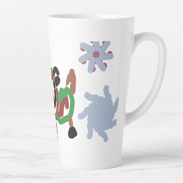 Caneca De Café Latte Goat winter  (Direita)