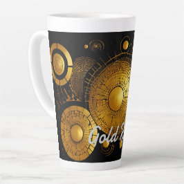 Caneca De Café Latte GoldRush 1 Latte Mug