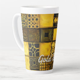 Caneca De Café Latte GoldRush 8 Latte Mug